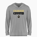 CALABASAS HIGH SCHOOL COYOTES <span class="pdp-name-mascot">CALABASAS COYOTES</span> BSN SPORTS Men's Ultimate Long Sleeve Performance Hoodie Tee Front Thumbnail