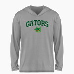 Unquowa Gators BSN SPORTS Men's Ultimate Long Sleeve Performance Hoodie Tee Front Thumbnail