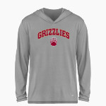 MISSION HILLS HIGH SCHOOL GRIZZLIES <span class="pdp-name-mascot">MISSION HILLS GRIZZLIES</span> BSN SPORTS Men's Ultimate Long Sleeve Performance Hoodie Tee Front Thumbnail