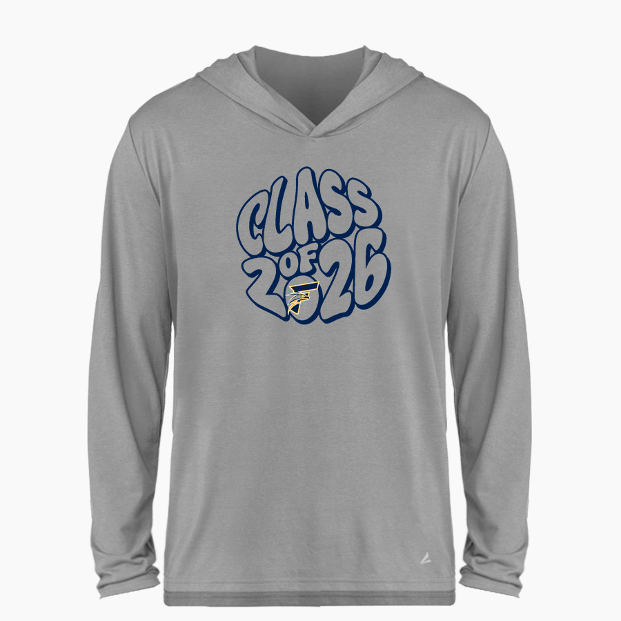 FREDERICK HIGH SCHOOL GOLDEN EAGLES <span class="pdp-name-mascot">FREDERICK GOLDEN EAGLES</span> BSN SPORTS Men's Ultimate Long Sleeve Performance Hoodie Tee