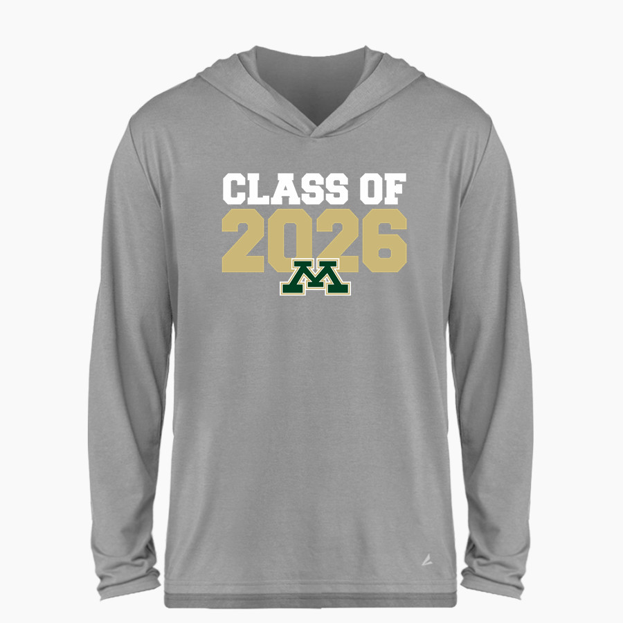 Mayo Spartans <span class="pdp-name-mascot">Mayo Spartans</span> BSN SPORTS Men's Ultimate Long Sleeve Performance Hoodie Tee