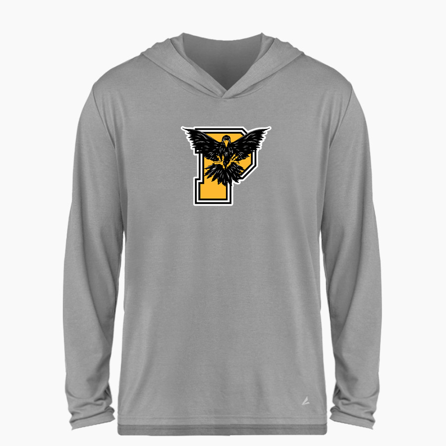 PETTISVILLE BLACKBIRDS ONLINE STORE BSN SPORTS Men's Ultimate Long Sleeve Performance Hoodie Tee