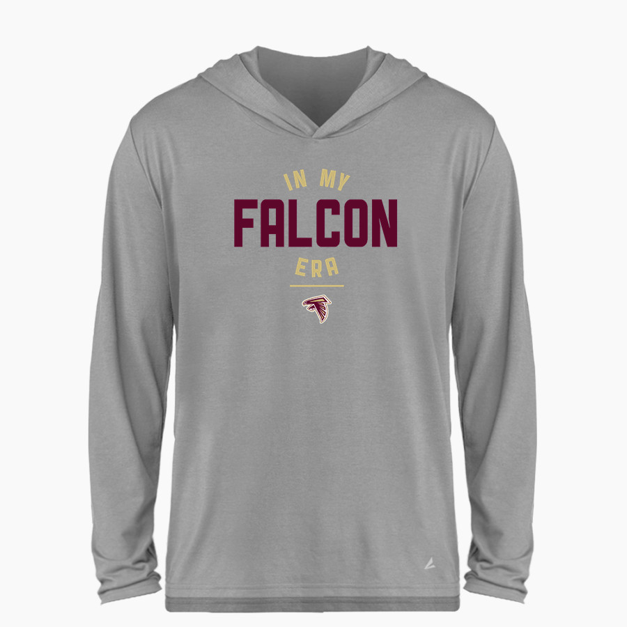 WM E GRADY VOC TECH SCHOOL FALCONS BSN SPORTS Men's Ultimate Long Sleeve Performance Hoodie Tee