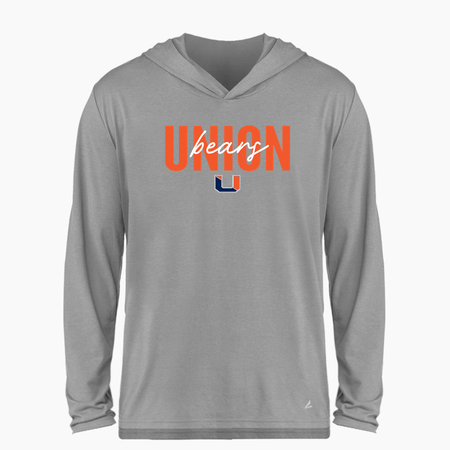 Union Bears BSN SPORTS Men's Ultimate Long Sleeve Performance Hoodie Tee