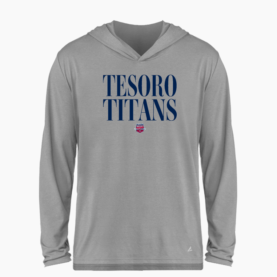 Tesoro Titans <span class="pdp-name-mascot">Tesoro Titans</span> BSN SPORTS Men's Ultimate Long Sleeve Performance Hoodie Tee