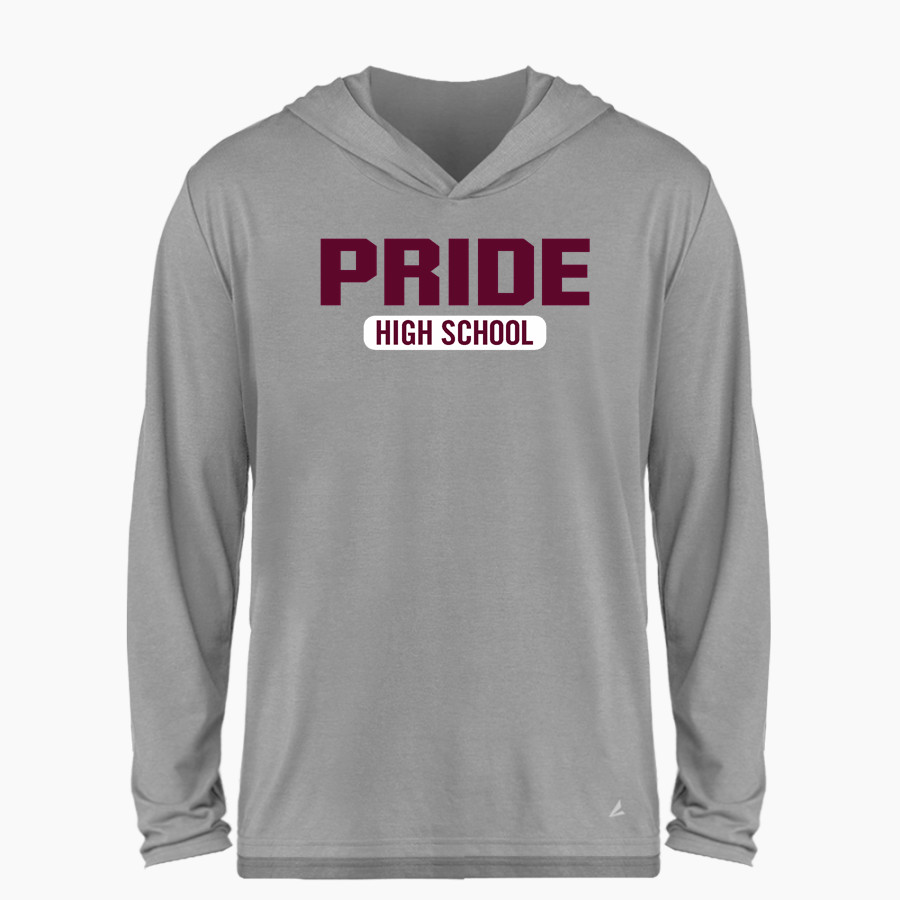 Pride Lions BSN SPORTS Men's Ultimate Long Sleeve Performance Hoodie Tee