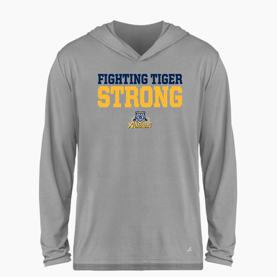 Andrew Tigers BSN SPORTS Men's Ultimate Long Sleeve Performance Hoodie Tee