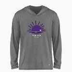 Shell Bank Brigade BSN SPORTS Men's Ultimate Long Sleeve Performance Hoodie Tee Front Thumbnail