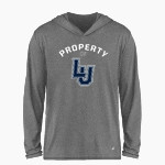 Lawrence University Vikings Online Store <span class="pdp-name-mascot">Lawrence</span> BSN SPORTS Men's Ultimate Long Sleeve Performance Hoodie Tee Front Thumbnail