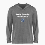 Holy Family Wildcats <span class="pdp-name-mascot">Holy Family Wildcats</span> BSN SPORTS Men's Ultimate Long Sleeve Performance Hoodie Tee Front Thumbnail