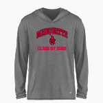 Marquette Sentinels BSN SPORTS Men's Ultimate Long Sleeve Performance Hoodie Tee Front Thumbnail