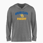 BRIAR CLIFF Chargers <span class="pdp-name-mascot">BRIAR CLIFF Chargers</span> BSN SPORTS Men's Ultimate Long Sleeve Performance Hoodie Tee Front Thumbnail
