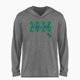 BSN SPORTS Men's Ultimate Long Sleeve Performance Hoodie Tee