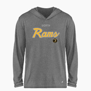 BSN SPORTS Men's Ultimate Long Sleeve Performance Hoodie Tee