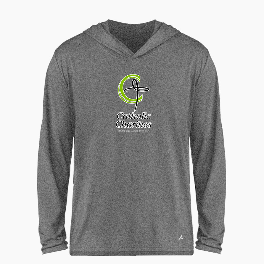 Catholic Charities of Eastern WA Catholic Charities BSN SPORTS Men's Ultimate Long Sleeve Performance Hoodie Tee