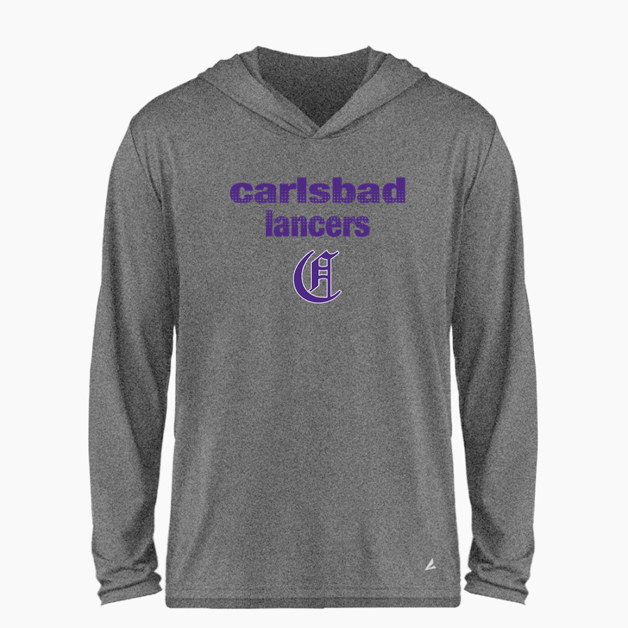 Carlsbad Lancers <span class="pdp-name-mascot">Carlsbad Lancers</span> BSN SPORTS Men's Ultimate Long Sleeve Performance Hoodie Tee