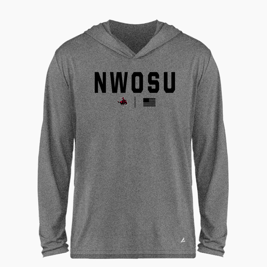 NWOSU Rangers <span class="pdp-name-mascot">NOSU Rangers</span> BSN SPORTS Men's Ultimate Long Sleeve Performance Hoodie Tee