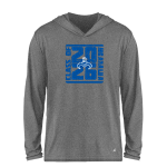 Moanalua Na Menehune <span class="pdp-name-mascot">Moanalua Menehunes</span> BSN SPORTS Men's Ultimate Long Sleeve Performance Hoodie Tee Front Thumbnail