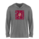 Jones College Bobcats The Official Online Store <span class="pdp-name-mascot">Jones College Bobcats</span> BSN SPORTS Men's Ultimate Long Sleeve Performance Hoodie Tee Front Thumbnail