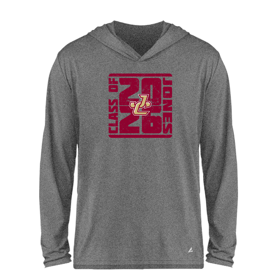 Jones College Bobcats The Official Online Store <span class="pdp-name-mascot">Jones College Bobcats</span> BSN SPORTS Men's Ultimate Long Sleeve Performance Hoodie Tee