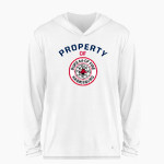 Bureau Of Fire Harrisburg Department <span class="pdp-name-mascot">Bureau Of Fire Harrisburg Department</span> BSN SPORTS Men's Ultimate Long Sleeve Performance Hoodie Tee Front Thumbnail