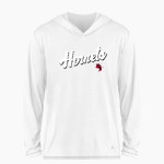 BRANFORD HIGH SCHOOL HORNETS <span class="pdp-name-mascot">BRANFORD HORNETS</span> BSN SPORTS Men's Ultimate Long Sleeve Performance Hoodie Tee Front Thumbnail