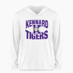 KENNARD HIGH SCHOOL TIGERS <span class="pdp-name-mascot">KENNARD TIGERS</span> BSN SPORTS Men's Ultimate Long Sleeve Performance Hoodie Tee Front Thumbnail