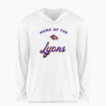 LYON COUNTY HIGH SCHOOL LYONS BSN SPORTS Men's Ultimate Long Sleeve Performance Hoodie Tee Front Thumbnail