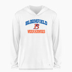 Bloomfield Warhawks BSN SPORTS Men's Ultimate Long Sleeve Performance Hoodie Tee Front Thumbnail