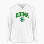 Edina High School The Official Online Store BSN SPORTS Men's Ultimate Long Sleeve Performance Hoodie Tee Front Thumbnail
