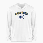 St. Paul of The Cross Tigers BSN SPORTS Men's Ultimate Long Sleeve Performance Hoodie Tee Front Thumbnail