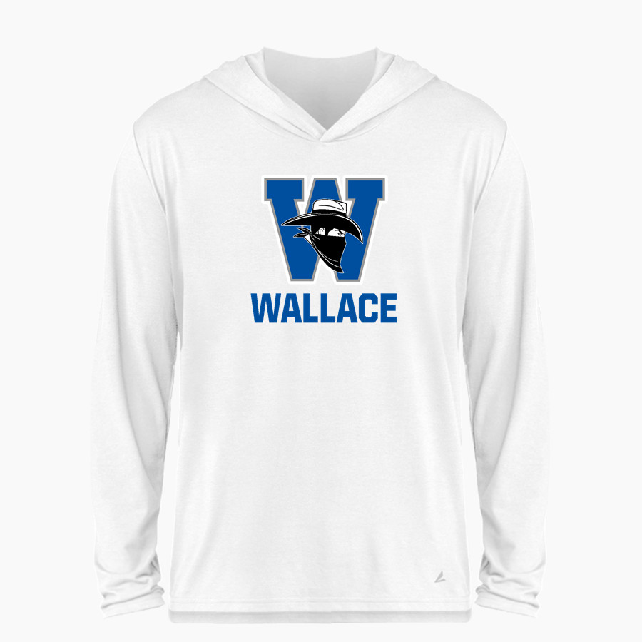 Wallace Middle School Rangers Online Store BSN SPORTS Men's Ultimate Long Sleeve Performance Hoodie Tee