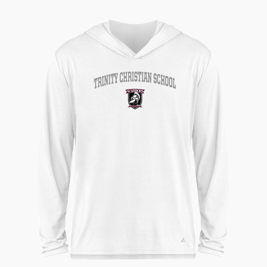 Trinity Christian Warriors <span class="pdp-name-mascot">Trinity Christian School Warriors</span> BSN SPORTS Men's Ultimate Long Sleeve Performance Hoodie Tee