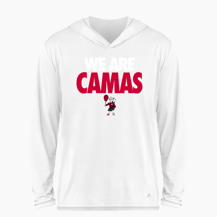 CAMAS PAPERMAKERS The Official Online Store <span class="pdp-name-mascot">CAMAS PAPERMAKERS</span> BSN SPORTS Men's Ultimate Long Sleeve Performance Hoodie Tee