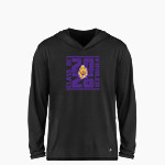 Fowler Grizzlies BSN SPORTS Youth Ultimate Long Sleeve Performance Hoodie Tee Front Thumbnail
