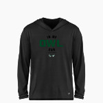 Mid-Pacific Owls <span class="pdp-name-mascot">Mid-Pacific Owls</span> BSN SPORTS Youth Ultimate Long Sleeve Performance Hoodie Tee Front Thumbnail