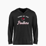 KICKAPOO HIGH SCHOOL PANTHERS BSN SPORTS Youth Ultimate Long Sleeve Performance Hoodie Tee Front Thumbnail