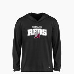 NEWARK HIGH SCHOOL REDS <span class="pdp-name-mascot">NEWARK REDS</span> BSN SPORTS Youth Ultimate Long Sleeve Performance Hoodie Tee Front Thumbnail