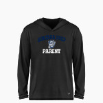 GONZAGA PREP SCHOOL BULLPUPS BSN SPORTS Youth Ultimate Long Sleeve Performance Hoodie Tee Front Thumbnail