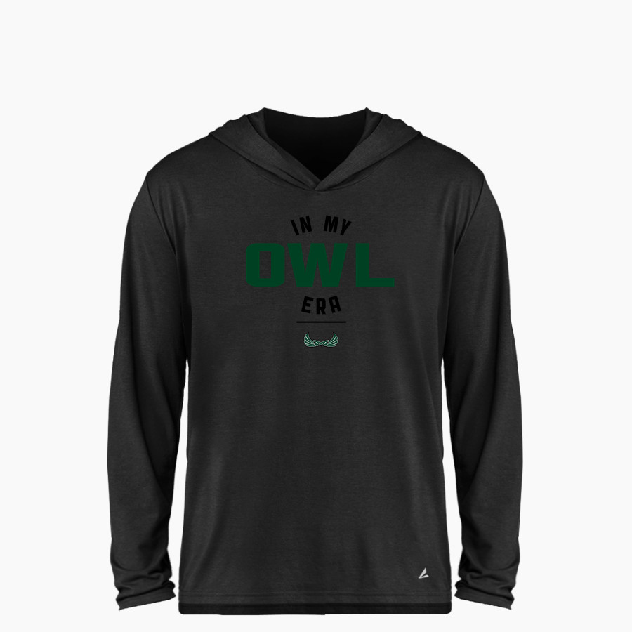 Mid-Pacific Owls <span class="pdp-name-mascot">Mid-Pacific Owls</span> BSN SPORTS Youth Ultimate Long Sleeve Performance Hoodie Tee