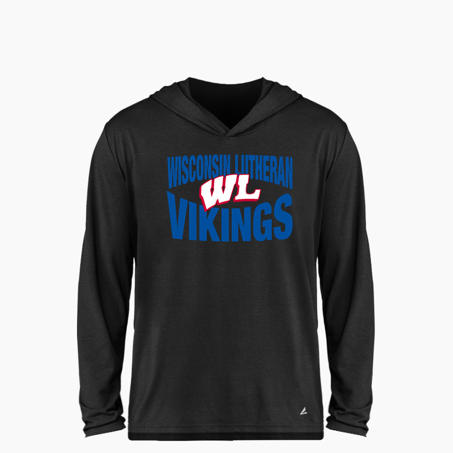 Wisconsin Lutheran Vikings BSN SPORTS Youth Ultimate Long Sleeve Performance Hoodie Tee