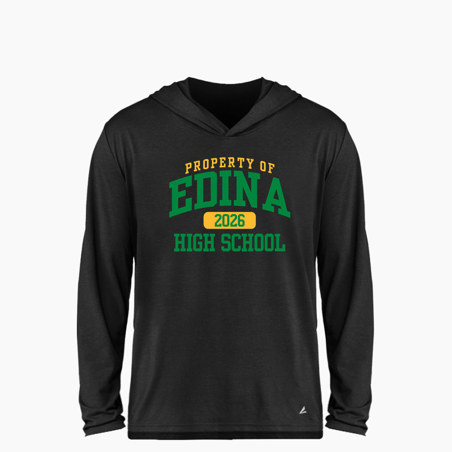 Edina High School The Official Online Store BSN SPORTS Youth Ultimate Long Sleeve Performance Hoodie Tee