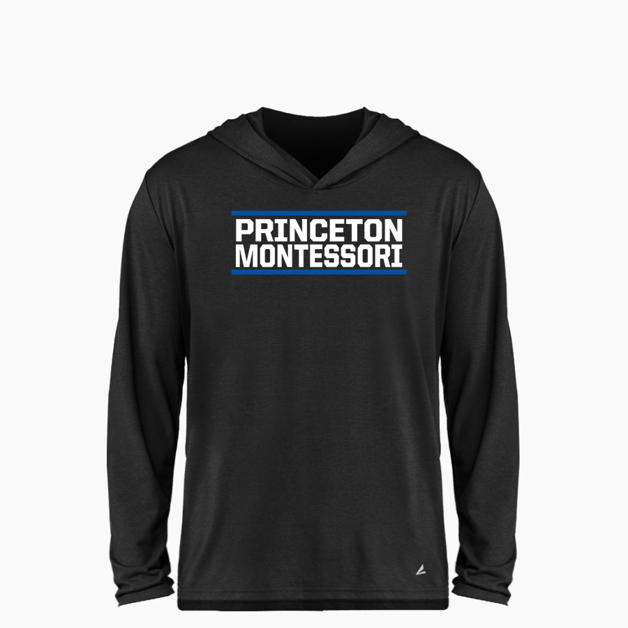 Princeton Montessori School <span class="pdp-name-mascot">Princeton Montessori Deer</span> BSN SPORTS Youth Ultimate Long Sleeve Performance Hoodie Tee