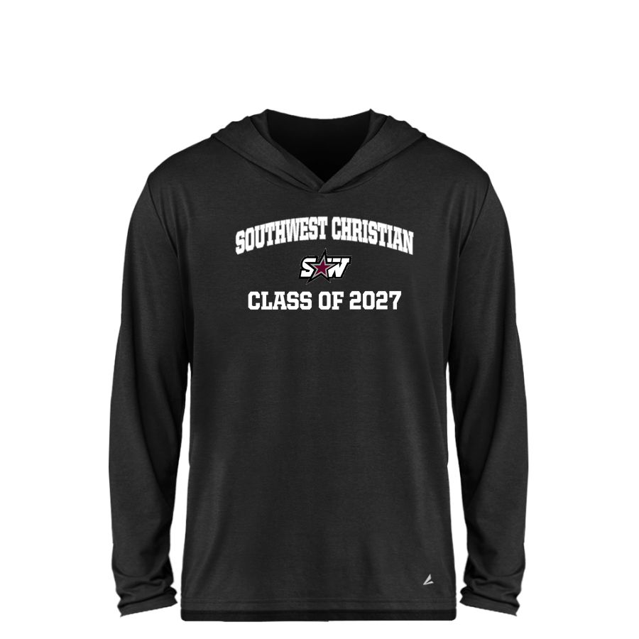 Southwest Christian Stars <span class="pdp-name-mascot">Southwest Christian Stars</span> BSN SPORTS Youth Ultimate Long Sleeve Performance Hoodie Tee