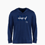 Grace Christian Academy Crusaders <span class="pdp-name-mascot">Grace Christian Academy Crusaders</span> BSN SPORTS Youth Ultimate Long Sleeve Performance Hoodie Tee Front Thumbnail