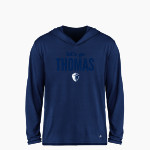 Thomas TITANS <span class="pdp-name-mascot">THOMAS TITANS</span> BSN SPORTS Youth Ultimate Long Sleeve Performance Hoodie Tee Front Thumbnail
