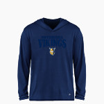 South Iredell Vikings BSN SPORTS Youth Ultimate Long Sleeve Performance Hoodie Tee Front Thumbnail