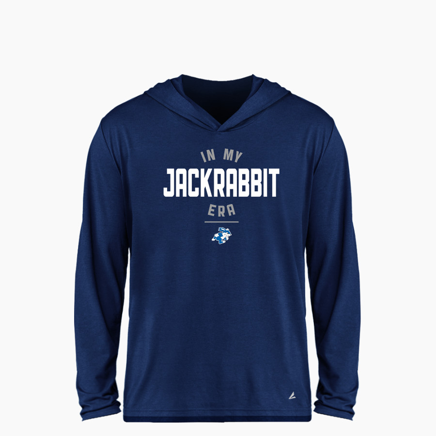Kansas Jackrabbits <span class="pdp-name-mascot">Kansas School Jackrabbits</span> BSN SPORTS Youth Ultimate Long Sleeve Performance Hoodie Tee