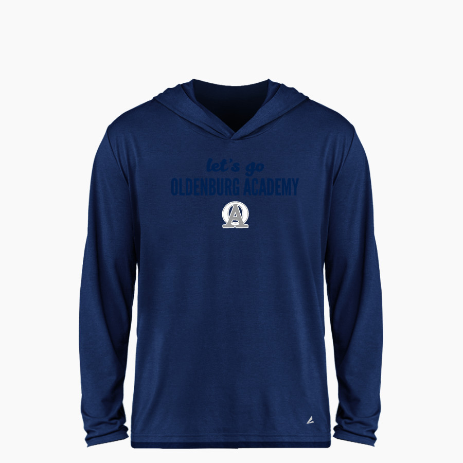 OLDENBURG ACADEMY TWISTERS <span class="pdp-name-mascot">OLDENBURG ACADEMY TWISTERS</span> BSN SPORTS Youth Ultimate Long Sleeve Performance Hoodie Tee