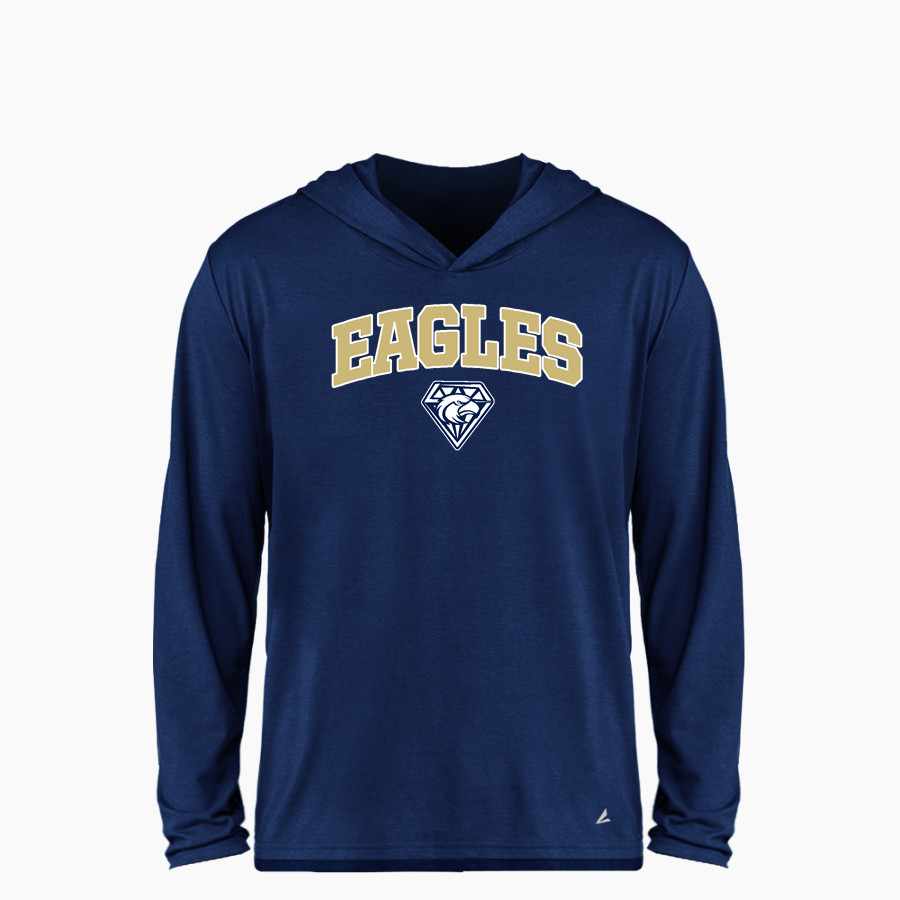 Akins Eagles <span class="pdp-name-mascot">Akins Eagles</span> BSN SPORTS Youth Ultimate Long Sleeve Performance Hoodie Tee